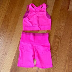 JoyLab Bright Pink Activewear Set